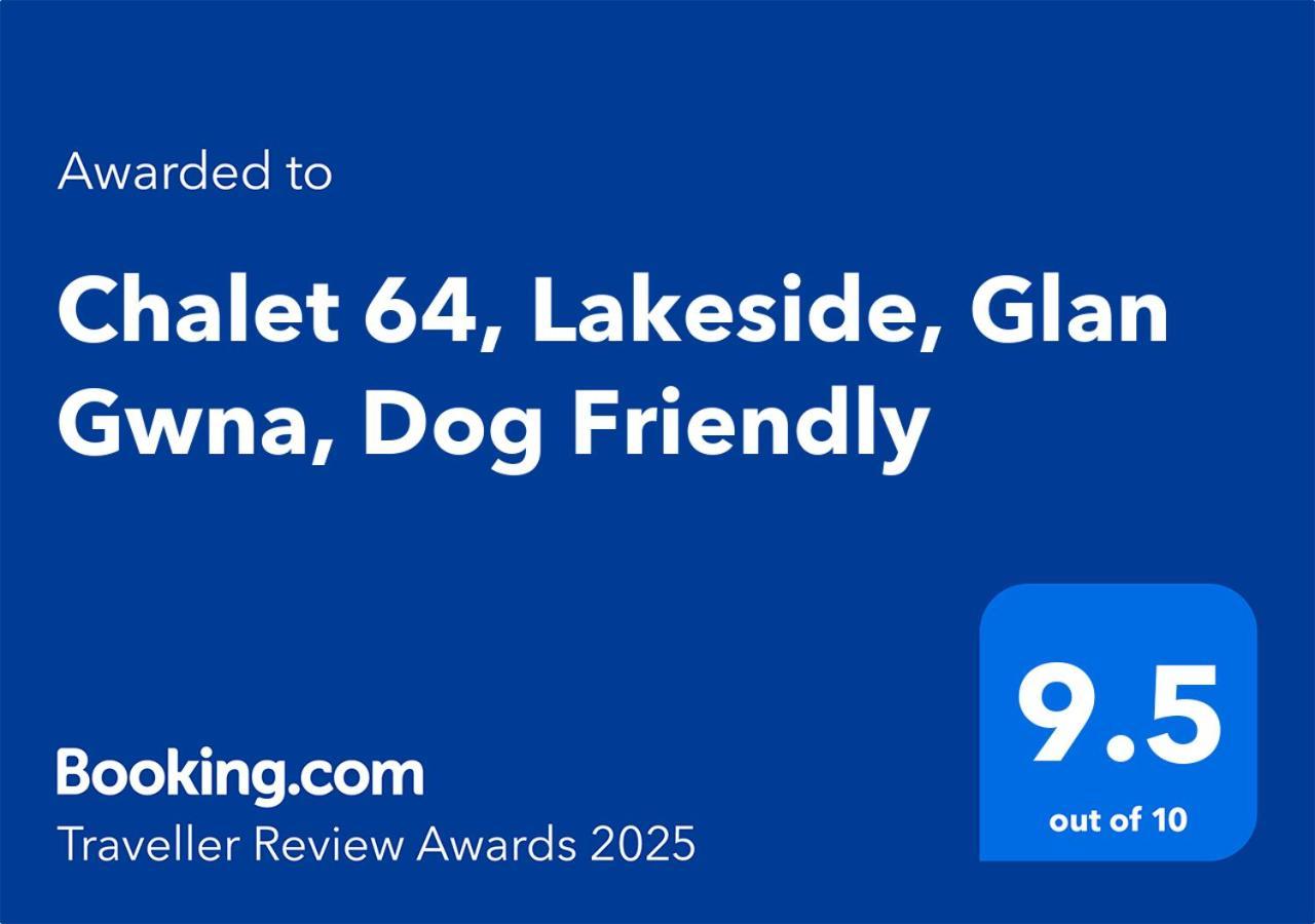 Chalet 64, Lakeside, Glan Gwna Holiday Park Caernarfon Zewnętrze zdjęcie